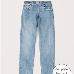 Abercrombie and Fitch High Rise Mom Jeans